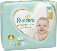 Nappies Pampers Premium Care 4 / 34 pcs 