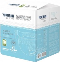 Photos - Nappies Yokosun Softcare Diapers XL / 10 pcs 