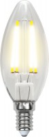 Photos - Light Bulb Uniel LED-C35-6W/NW/E14/CL GLA01TR 
