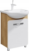 Photos - Washbasin cabinet AQWELLA Vega 55 Veg.01.05 