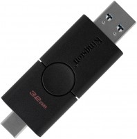 Photos - USB Flash Drive Kingston DataTraveler Duo 64Gb 