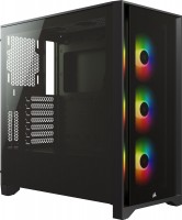 Photos - Computer Case Corsair iCUE 4000X RGB black