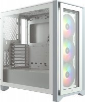 Photos - Computer Case Corsair iCUE 4000X RGB white