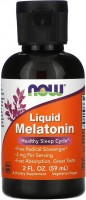 Photos - Amino Acid Now Liquid Melatonin 59 ml 