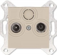 Photos - Socket ABB Levit 2CHH083607A6018 beige