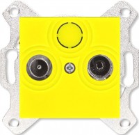 Photos - Socket ABB Levit 2CHH083607A6064 yellow