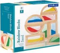 Photos - Construction Toy Guidecraft Rainbow Blocks Sand G3014 