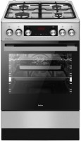 Photos - Cooker Amica 523GES3.33PAHZPTSDPAN XX stainless steel