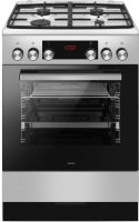 Photos - Cooker Amica 6123GE3.33PaHZpTsDpNA Xx stainless steel