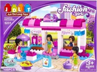 Photos - Construction Toy JDLT Fashion Girls 5231 