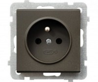 Photos - Socket Ospel GP-1RZ/m/40 brown