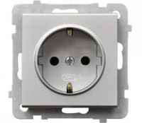 Photos - Socket Ospel GP-1RS/m/38 silver