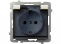 Photos - Socket Ospel GPH-1RS/m/27/d beige