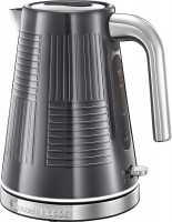 Photos - Electric Kettle Russell Hobbs Geo Steel 25240-70 2400 W 1.7 L  graphite