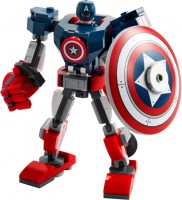 Construction Toy Lego Captain America Mech Armor 76168 