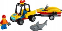 Construction Toy Lego Beach Rescue ATV 60286 