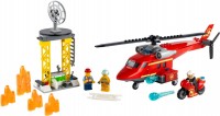 Construction Toy Lego Fire Rescue Helicopter 60281 