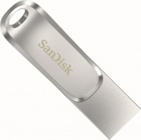 Photos - USB Flash Drive SanDisk Ultra Dual Drive Luxe USB Type-C 128 GB
