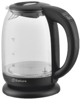 Photos - Electric Kettle Sakura SA-2718DBK 2200 W 1.7 L  black