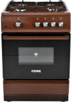 Photos - Cooker Prime Technics PSG 6400 FB brown