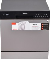 Photos - Dishwasher Toshiba DW-08T1CIS-S stainless steel