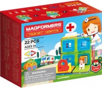 Construction Toy Magformers Town Set Hospital 717006 
