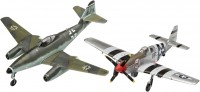 Model Building Kit Revell Me262 and P-51B (1:72) 