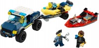 Construction Toy Lego Police Boat Transport 60272 