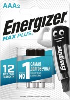 Photos - Battery Energizer Max Plus  2xAAA