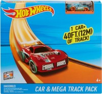 Car Track / Train Track Hot Wheels Track Builder Car and Mega Track Pack 