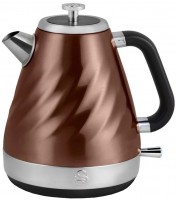 Photos - Electric Kettle SWAN Copper SK37010TWN 2200 W 1.6 L  bronze