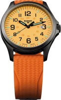 Wrist Watch Traser P67 Officer Pro GunMetal Orange 107423 