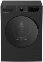 Photos - Washing Machine Beko SteamCure WSPE 6H616 A black