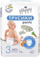 Photos - Nappies Bella Baby Happy Pants Midi 3 / 14 pcs 