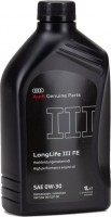 Photos - Engine Oil VAG Audi LongLife III FE 0W-30 1L 1 L