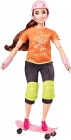 Doll Barbie Olympic Games Tokyo 2020 Skateboarder GJL78 