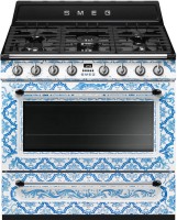 Photos - Cooker Smeg Divina Cucina TR90DGM9 blue