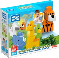 Photos - Construction Toy MEGA Bloks Safari Animals GWP97 