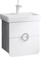 Photos - Washbasin cabinet AQWELLA Alikante 55 Alic.01.05/Gray 