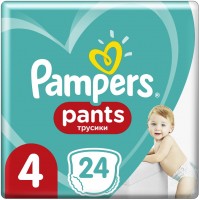 Photos - Nappies Pampers Pants 4 / 24 pcs 