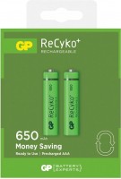 Photos - Battery GP Recyko 2xAAA 650 mAh 