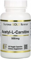 Photos - Fat Burner California Gold Nutrition Acetyl-L-Carnitine 500 mg 60 cap 60