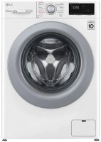 Photos - Washing Machine LG AI DD F4WV309S4 white