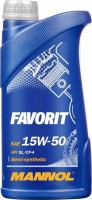 Photos - Engine Oil Mannol Favorite 15W-50 1 L