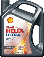 Photos - Engine Oil Shell Helix Ultra SN Plus 0W-20 5 L