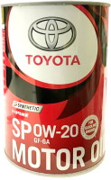 Photos - Engine Oil Toyota Motor Oil 0W-20 SP/GF-6A Synthetic 1 L