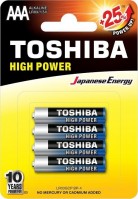 Battery Toshiba High Power  4xAAA