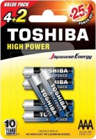 Photos - Battery Toshiba High Power  6xAAA