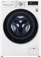 Photos - Washing Machine LG AI DD F4V7VS1W white