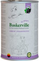 Photos - Dog Food Baskerville Dog Can with Lamm Mit Johannisbeeren 